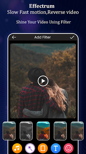 Slow,Fast, Reverse Video Maker ekran görüntüsü