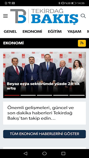 Tekirdağ Bakış ekran görüntüsü