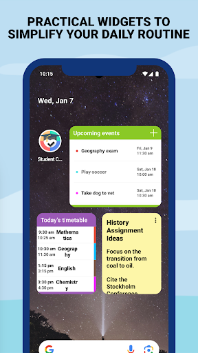 Student Calendar - Timetable ekran görüntüsü