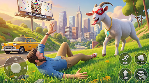 I Am Goat Sim : Funny Animal ekran görüntüsü