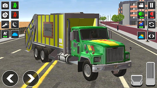 Euro Truck: Trash Truck Games ekran görüntüsü