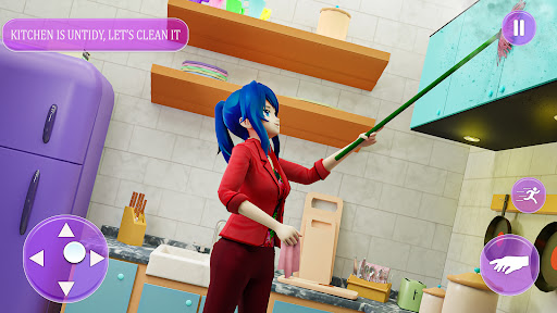 Anime Anne Simülatörü 3d ekran görüntüsü