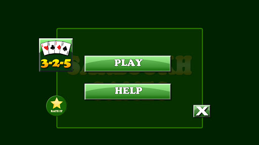 3 2 5 card game ekran görüntüsü