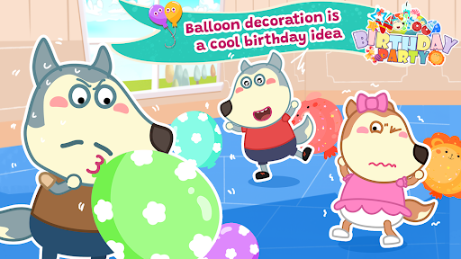 Wolfoo Birthday Party Planning ekran görüntüsü