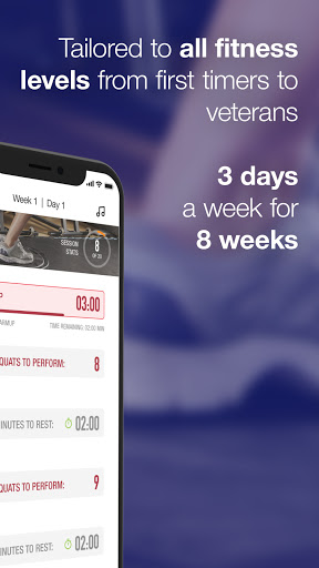 0-200 Squats Legs Trainer ekran görüntüsü