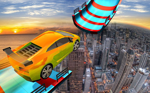Mega Car Ramp Stunts 2023 ekran görüntüsü
