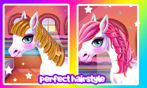 Rainbow Pony Hair Salon ekran görüntüsü
