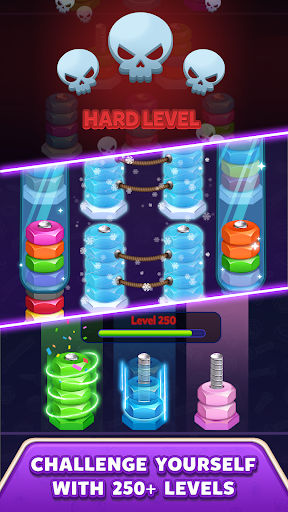 Bolt Sort: Stacking Puzzle ekran görüntüsü