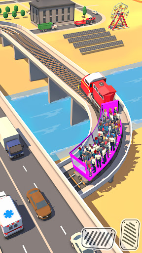 Passenger Express Train Game ekran görüntüsü