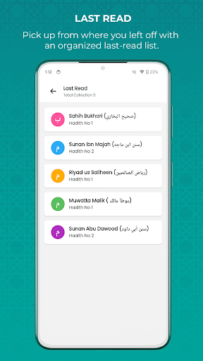 Daily Hadith Explorer ekran görüntüsü