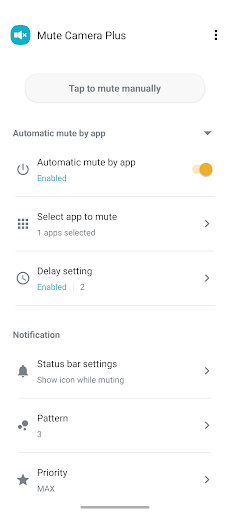 Mute Camera Plus ekran görüntüsü