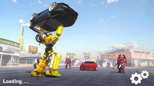 Flying Robot Car Transform ekran görüntüsü