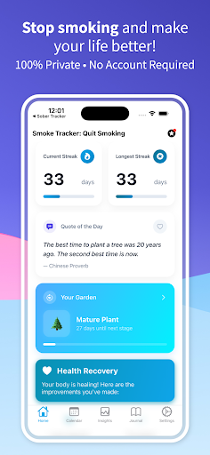 Smoke Tracker: Quit Smoking ekran görüntüsü