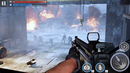 Fire Apocalypse: Zombie Games ekran görüntüsü