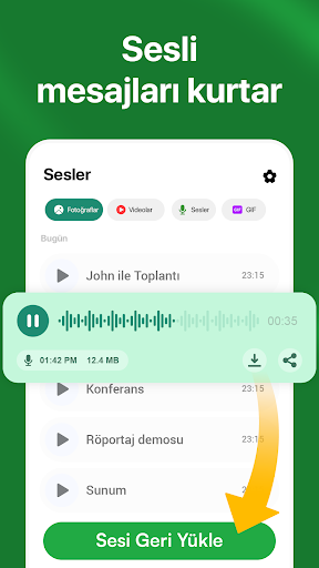 Restore Deleted Messages ekran görüntüsü