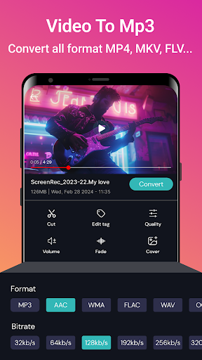Video to MP3 & Converter ekran görüntüsü