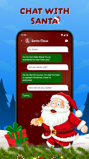 Santa Claus Call Video ekran görüntüsü