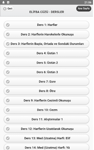 Elifba - Kuran Dersleri ekran görüntüsü