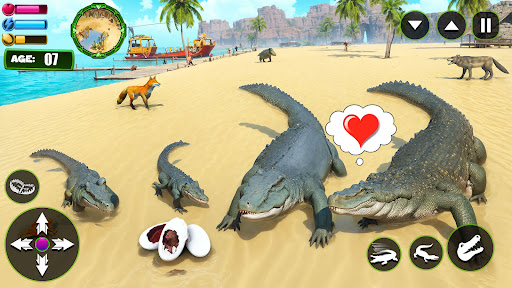 Angry Alligator Attack Sim 3D ekran görüntüsü