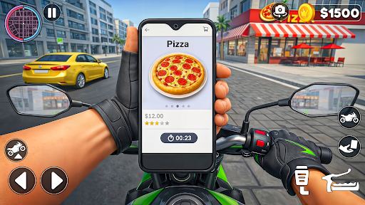 City Food Delivery Simulator ekran görüntüsü