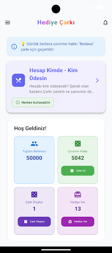 Hediye Çarkı ekran görüntüsü