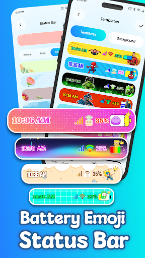 Emoji Battery Icon Customize ekran görüntüsü