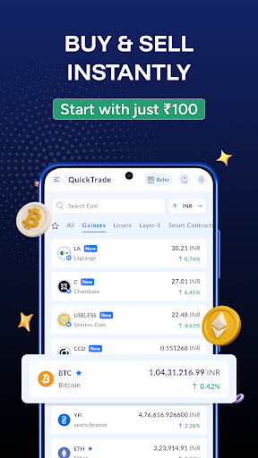 ZebPay: Bitcoin & Crypto App ekran görüntüsü