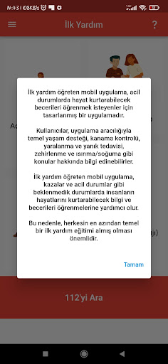 İlk Yardım - First Aid ekran görüntüsü