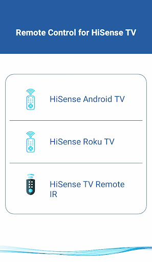 HiSense Smart TV Remote ekran görüntüsü