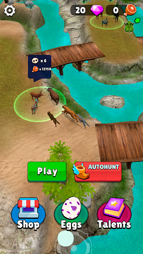 Merge & Hunt: World Evolution ekran görüntüsü