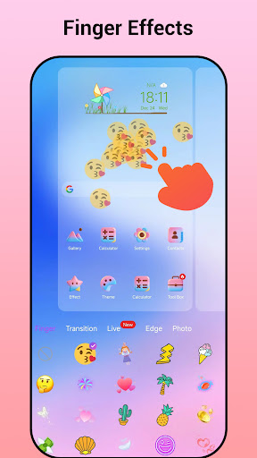 3D Effect Launcher, Cool Live ekran görüntüsü