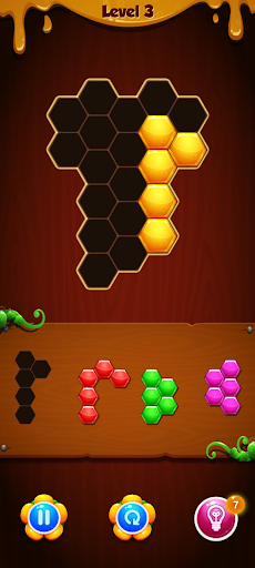 Hexa Shape Puzzle ekran görüntüsü