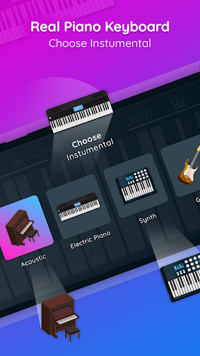 Real Piano Keyboard ekran görüntüsü
