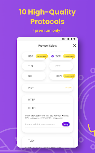 VPN PotatoVPN - WiFi Proxy ekran görüntüsü