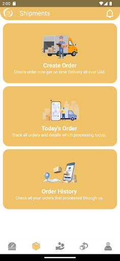 Goldline Delivery Services ekran görüntüsü