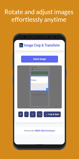 Image Crop App ekran görüntüsü