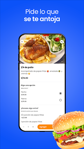 Lo Quiero: Delivery de comida ekran görüntüsü
