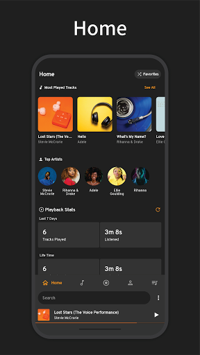 Eon Music Player ekran görüntüsü