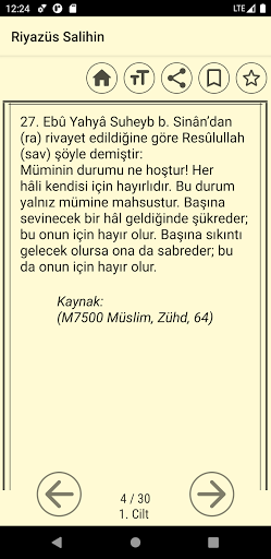 Riyazüs Salihin ekran görüntüsü