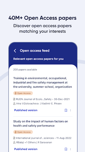 R Discovery: Academic Research ekran görüntüsü