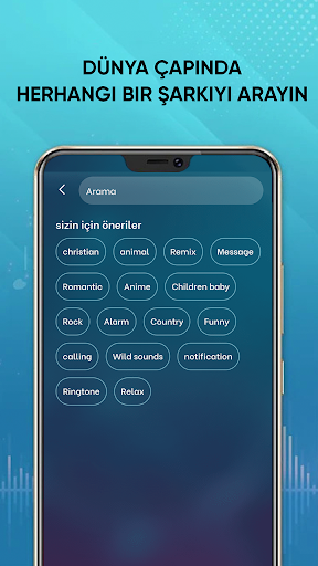 Telefon zil sesi melodileri ekran görüntüsü