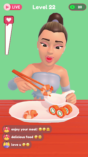 Delicious Eating Simulator ekran görüntüsü