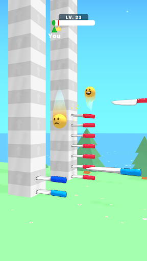 Ball Up: Knife Racing ekran görüntüsü