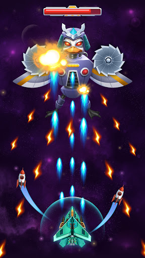 Chicken Attack: Galaxy Shooter ekran görüntüsü