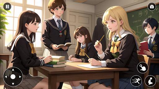 Anime Kız Lisesi ekran görüntüsü
