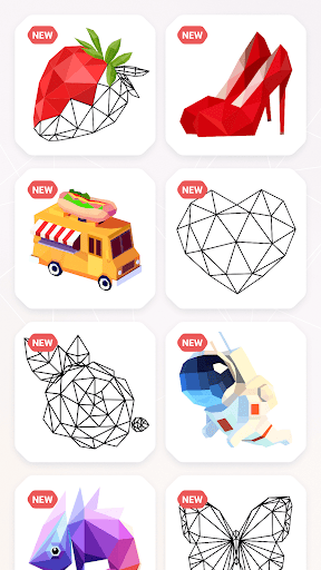 inPoly: Poli Sanatı Bulmaca ekran görüntüsü