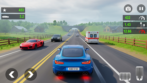 Real Traffic Car Racing Games ekran görüntüsü