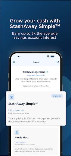 StashAway: Simple Investing ekran görüntüsü