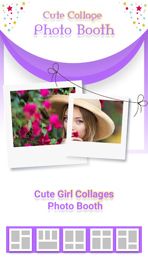 Cute Collage Photo Booth ekran görüntüsü