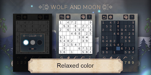 Wolf And Moon : Sudoku ekran görüntüsü